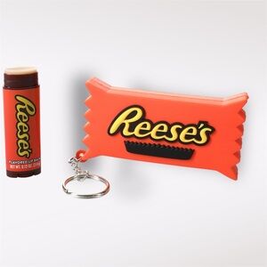 NIP Reese's Lip Balm Keychain & Lip Balm